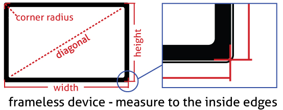 how to measure computer screen for privacy filter