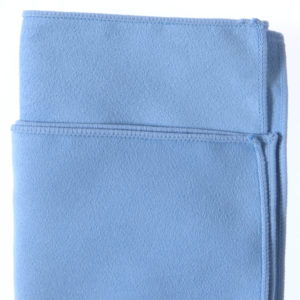 Light Blue Suede Cloth