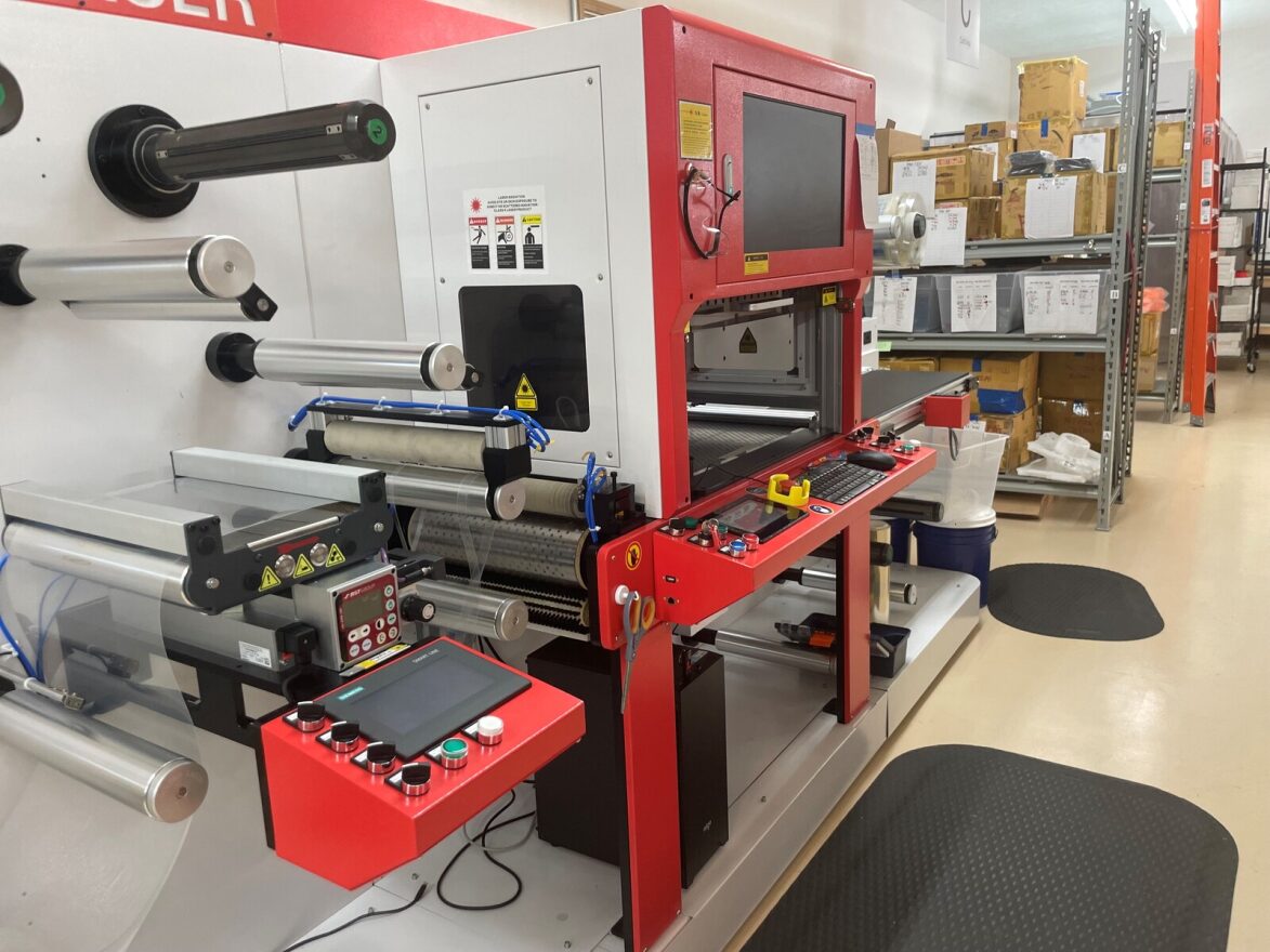 Photodon's new laser cutter fulfills screen protector orders