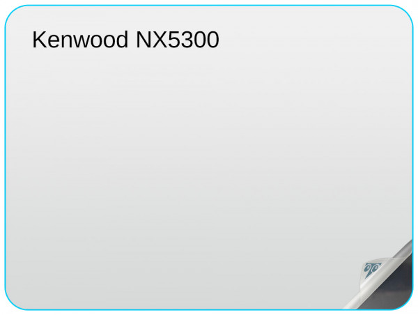 Kenwood NX-5300 1.74-inch Radio Screen Protector - 10 Pack Kiss Cut Image