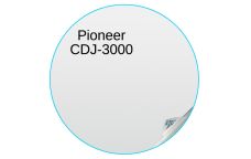 Pioneer CDJ-3000 4-inch Jog Wheel Screen Protector