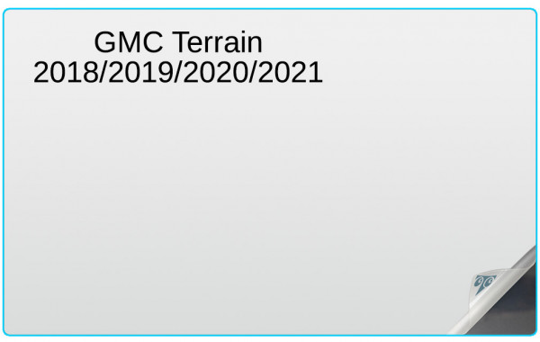 GMC Terrain 2018/2019/2020/2021 8-inch In-Dash Screen Protector Image