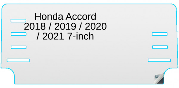 Honda Accord 2018 / 2019 / 2020 / 2021 7-inch In-Dash Screen Protector Image