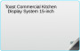 Toast Commercial 15-inch Kitchen Display System Privacy Filter or Screen Protector Thumbnail Image