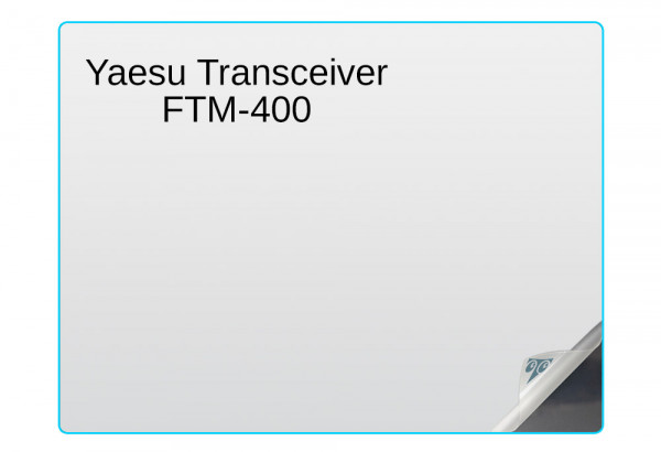 Yaesu FTM-400 3.4-inch Dual Band Transceiver Screen Protector Image