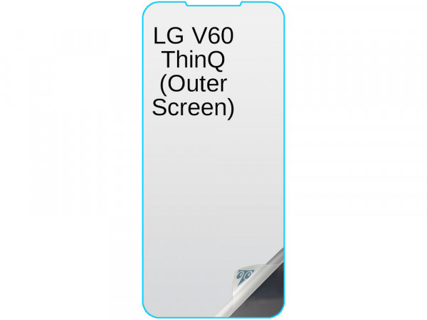 LG V60 ThinQ (Case - Outer Screen Only) 7-inch Phone Privacy Filter or Screen Protector Image
