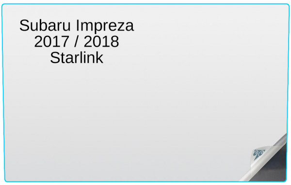 Subaru Impreza 2017 / 2018 8-inch In-Dash Screen Protector Image