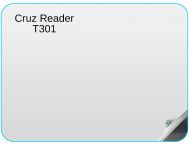 Main Image for Cruz Reader T301 7-inch eReader Privacy and Screen Protectors