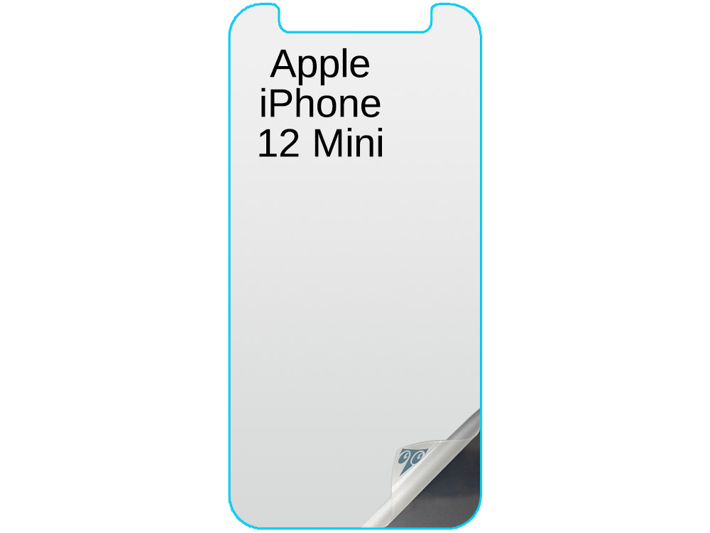 Apple iPhone 12 Mini Privacy and Screen Protector - Technical View