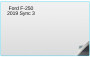 Ford F-250 2019 8-inch In-Dash Screen Protector Thumbnail Image