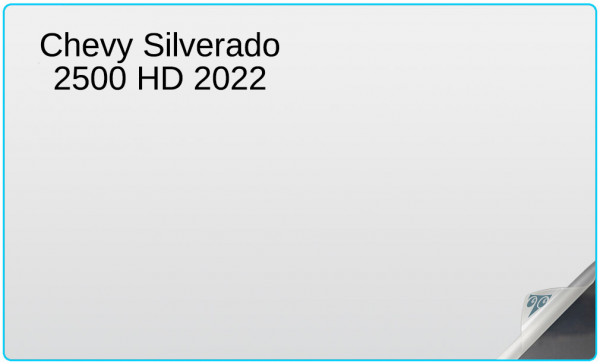Chevy Silverado 2500 HD 2022 8-inch In-Dash Screen Protector Image