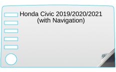 Honda Civic 2019 / 2020 / 2021 (with Navigation) 7-inch In-Dash Screen Protector