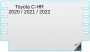 Toyota C-HR 2020 / 2021 / 2022 8-Inch in-Dash Screen Protector Thumbnail Image