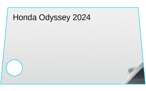 Honda Odyssey 2024 8-inch In-Dash Screen Protector Image