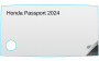 Honda Passport 2024 8-inch In-Dash Screen Protector Thumbnail Image