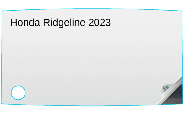 Honda Ridgeline 2023 8-inch In-Dash Screen Protector Image