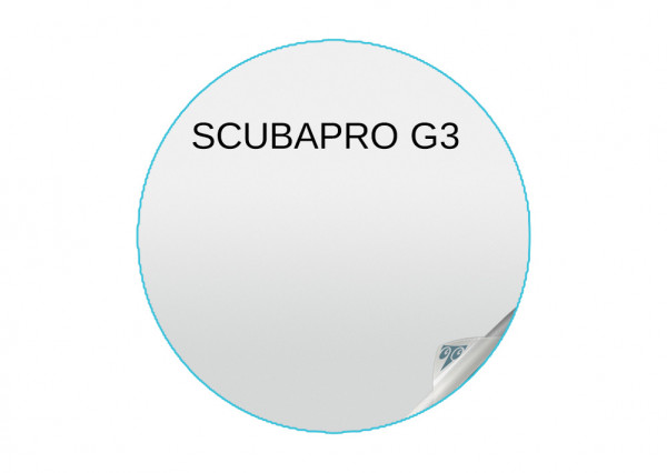 SCUBAPRO G3 1.95-inch Wrist Dive Computer Screen Protector - 10 Pack Kiss Cut Image