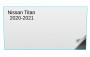 Nissan Titan 2020-2021 9-inch In-Dash Screen Protector Thumbnail Image