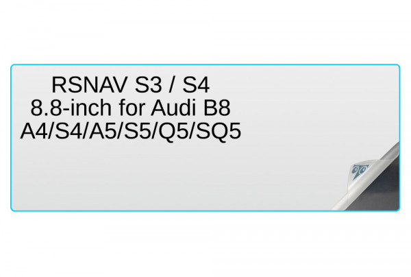 RSNAV S3 / S4 8.8-inch for Audi B8 A4/S4/A5/S5/Q5/SQ5 In-Dash Screen Protector Image