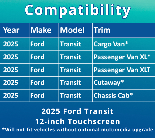 2577-05 Compatibility Chart