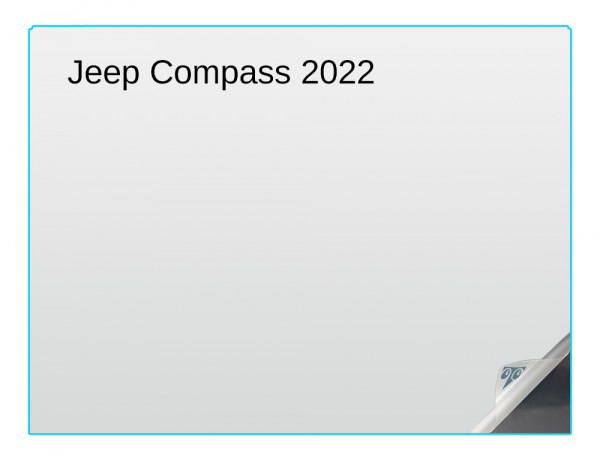 Jeep Compass 2022 8.4-inch In-Dash Screen Protector Image