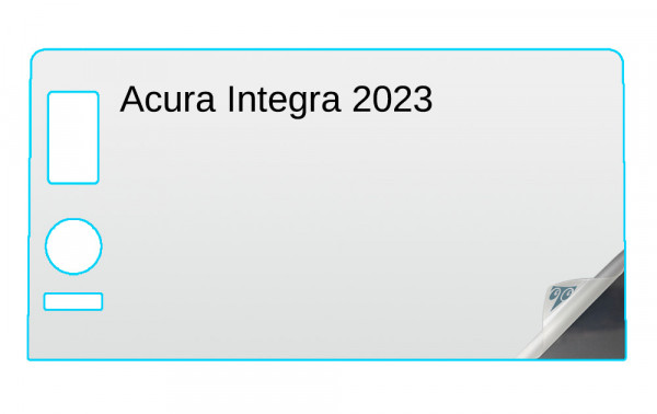 Acura Integra 2023 9-inch In-Dash Screen Protector Image