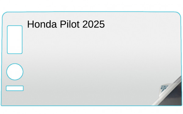Honda Pilot 2025 9-inch In-Dash Screen Protector Image