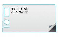 Honda Civic 2022 9-inch In-Dash Screen Protector
