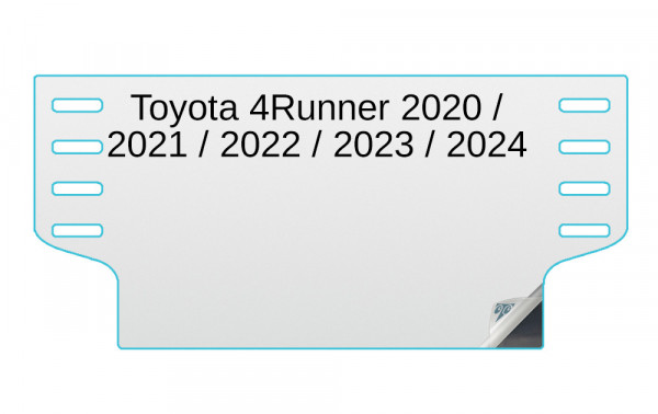 Toyota 4Runner 2020/2021/2022/2023/2024 8-inch In-Dash Screen Protector Image