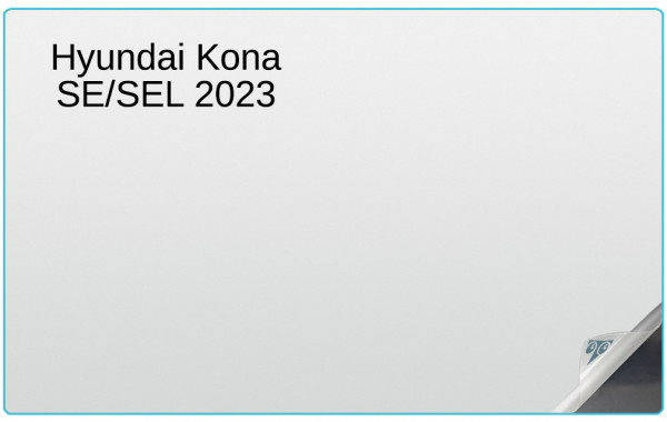 Hyundai Kona SE/SEL 2023 8-inch In-Dash Screen Protector Image