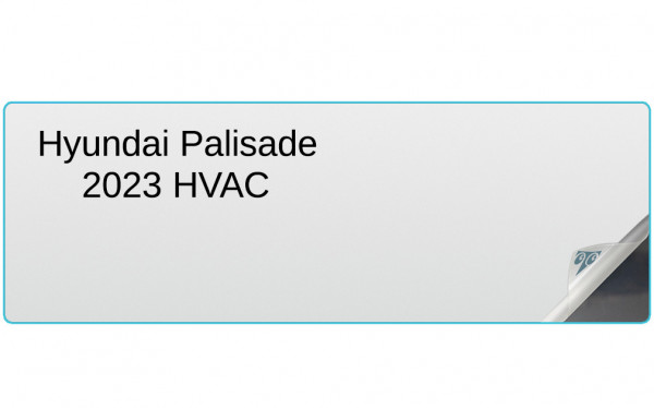 Hyundai Palisade 2023 Dual Zone 7-inch HVAC Control Screen Protector Image