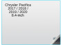 Chrysler Pacifica 2017 / 2018 / 2019 / 2020 Uconnect 8.4-inch In-Dash Screen Protector Thumbnail Image