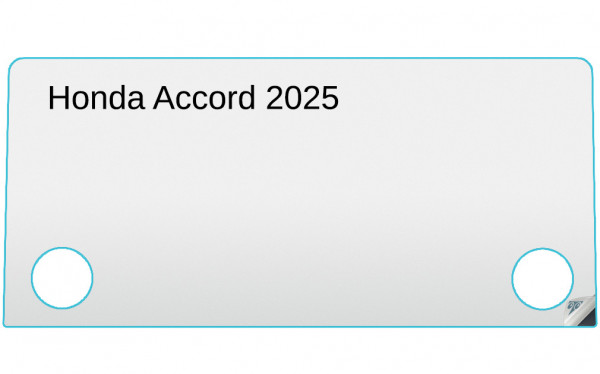 Honda Accord 2025 7-inch In-Dash Screen Protector Image
