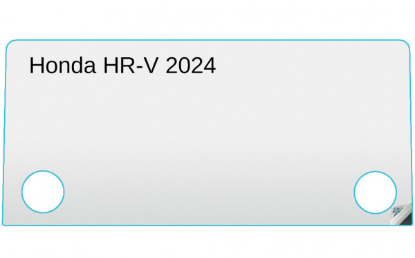 Honda HR-V 2024 7-inch In-Dash Screen Protector Image