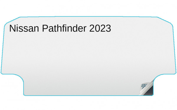 Nissan Pathfinder 2023 9-inch In-Dash Screen Protector Image