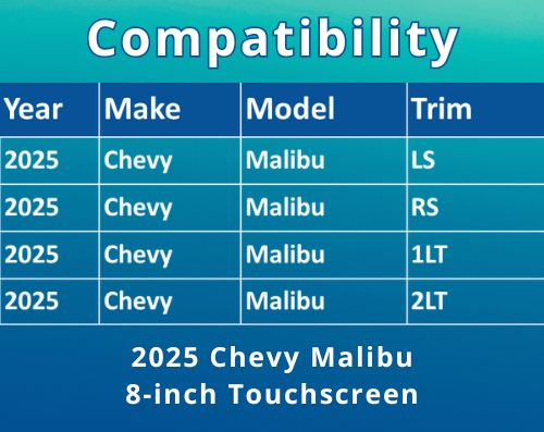 2734-02 Compatibility Chart