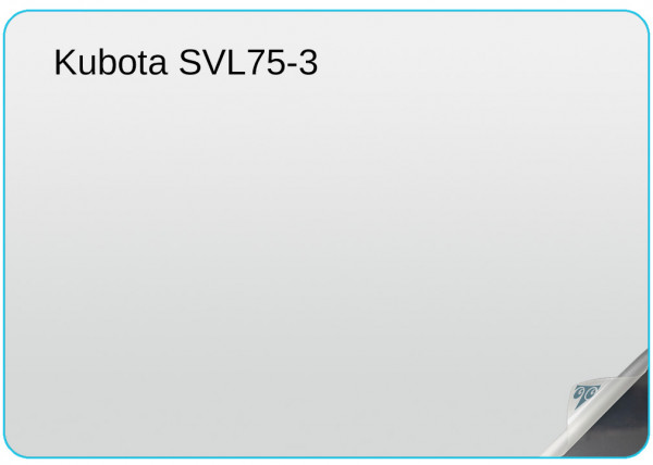Kubota SVL75-3 7-inch Compact Track Loader Screen Protector Image