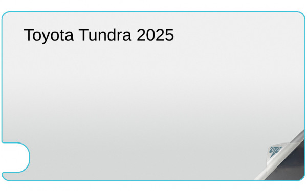 Toyota Tundra 2025 8-inch In-Dash Screen Protector Image