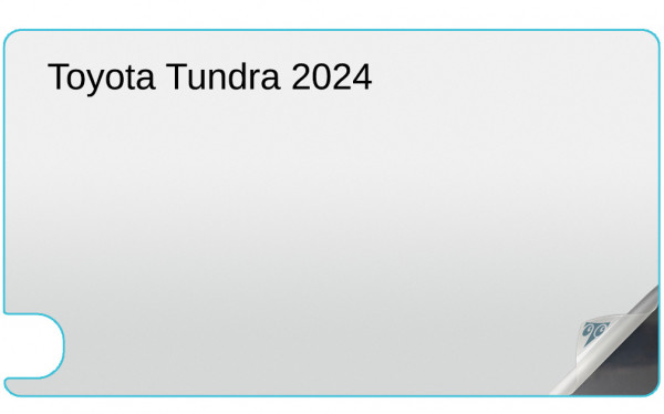 Toyota Tundra 2024 8-inch In-Dash Screen Protector Image