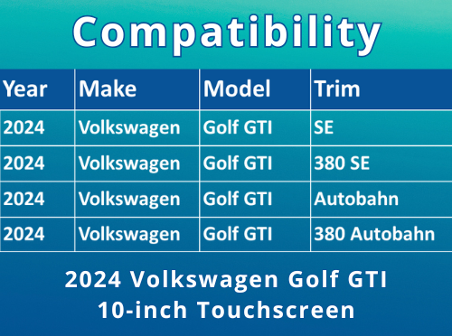 2769-01 Compatibility Chart
