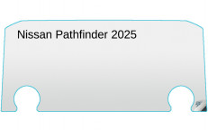 Main Image for Nissan Pathfinder 2025 8-inch In-Dash Screen Protector