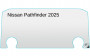 Nissan Pathfinder 2025 8-inch In-Dash Screen Protector Thumbnail Image
