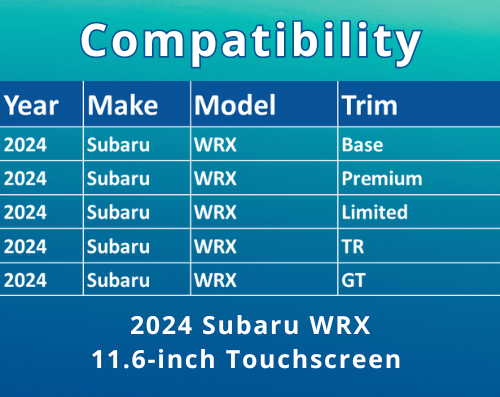 3217-08 Compatibility Chart
