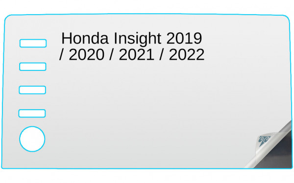 Honda Insight 2019 / 2020 / 2021 / 2022 8-inch In-Dash Screen Protector Image