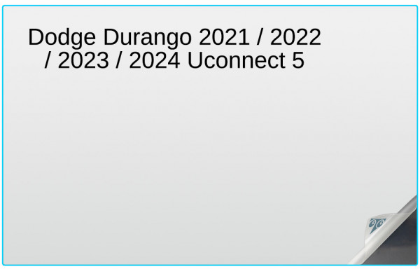 Dodge Durango 2021 / 2022 / 2023 / 2024 10.1-inch In-Dash Screen Protector Image