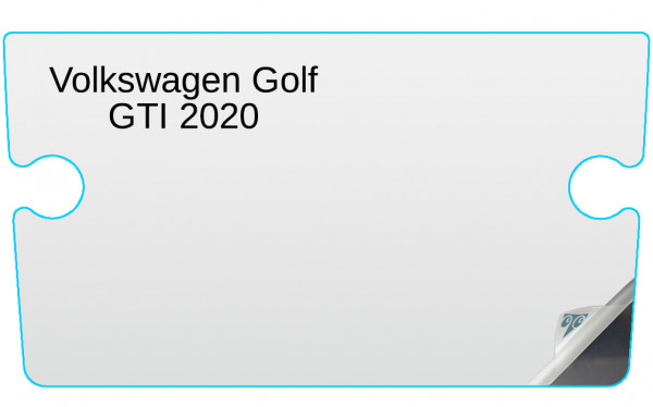 Volkswagen Golf GTI 2020 10.5-inch In-Dash Screen Protector Image