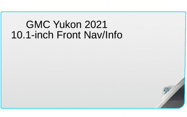 GMC Yukon Denali 2021 10.1-inch Front In-Dash Screen Protector Image