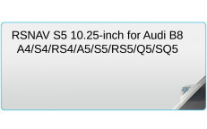 RSNAV S5 10.25-inch for Audi B8 A4/S4/RS4/A5/S5/RS5/Q5/SQ5 In-Dash Screen Protector