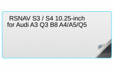 RSNAV S3 / S4 10.25-inch for Audi A3 Q3 B8 A4/A5/Q5 In-Dash Screen Protector
