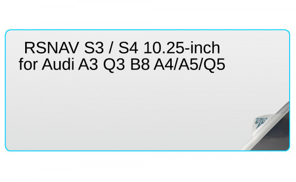 RSNAV S3 / S4 10.25-inch for Audi A3 Q3 B8 A4/A5/Q5 In-Dash Screen Protector Image